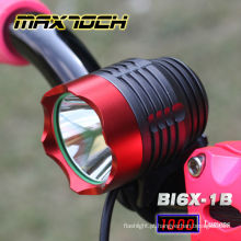 Maxtoch BI6X-1B 1000LM CREE XML T6 4 * 18650 Pacote De Alumínio LED Recarregável Bicicleta Luz